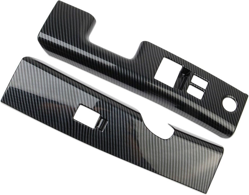 Fewshaw Carbon Fiber Interior Door Window Lift Switch Panel Cover Trims Accessoriess for Nissan 350Z - Image 4